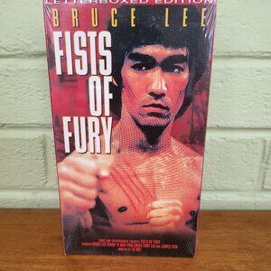 BRUCE LEE Fists Of Fury VHS Movie 1985 Brand New Sealed 1999 Packaging Karate V1